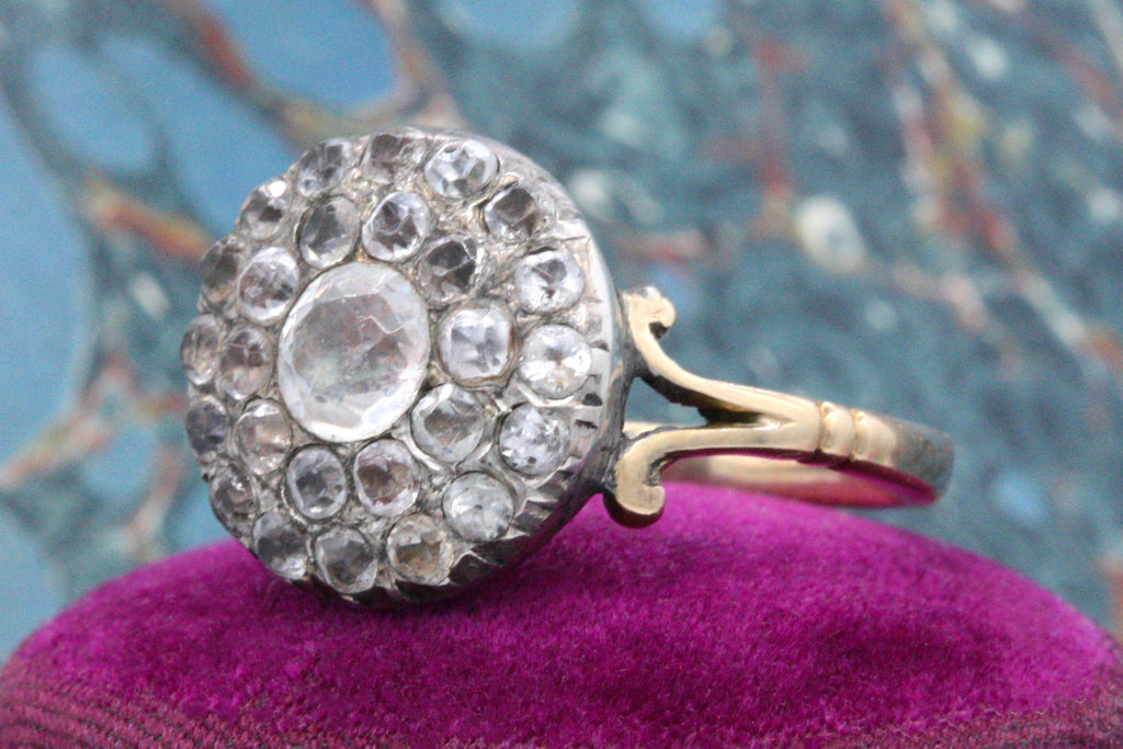 Buy Antique Georgian 14k Bague Au Firmament Pearl & Diamond Ring Online in  India - Etsy